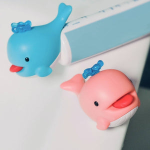 Applicateur de dentifrice baleine rose - Lot de 2 - Y-Brush