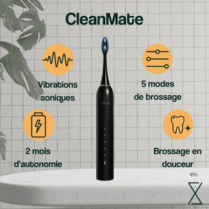 Brosse à dents électrique sonique pour adulte Y-Brush CleanMate - Y-Brush
