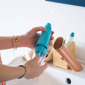 Jet dentaire Hydro-Go avec gratte langue - Y-Brush