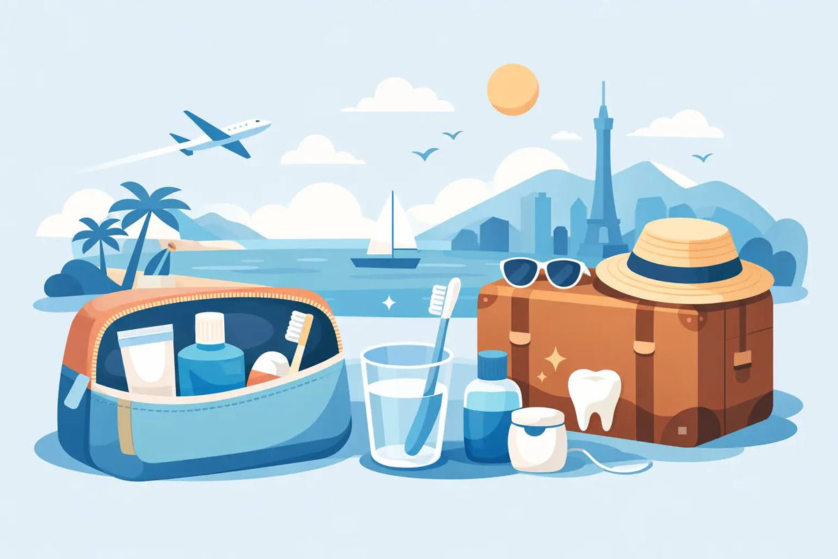 Installer une routine bucco-dentaire en voyage - Y-Brush
