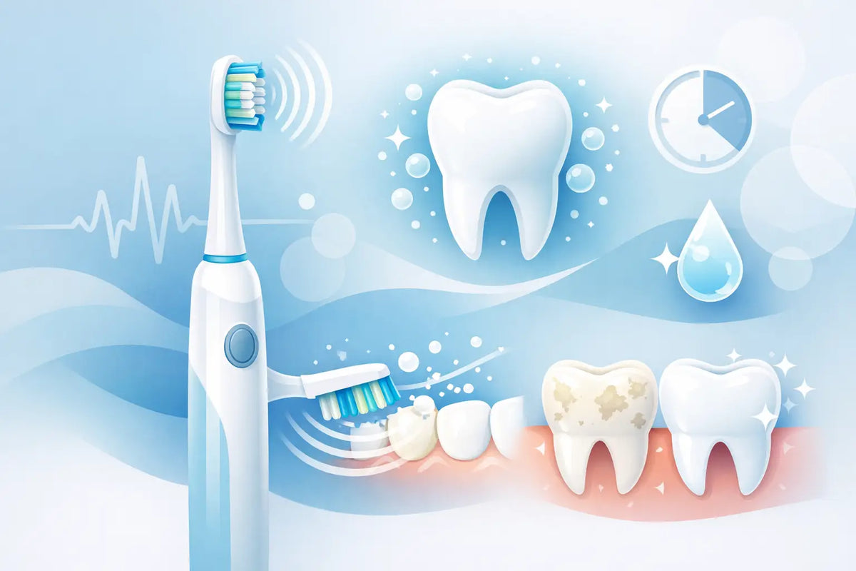 Brosse à dents sonique technologie: ça change quoi ?