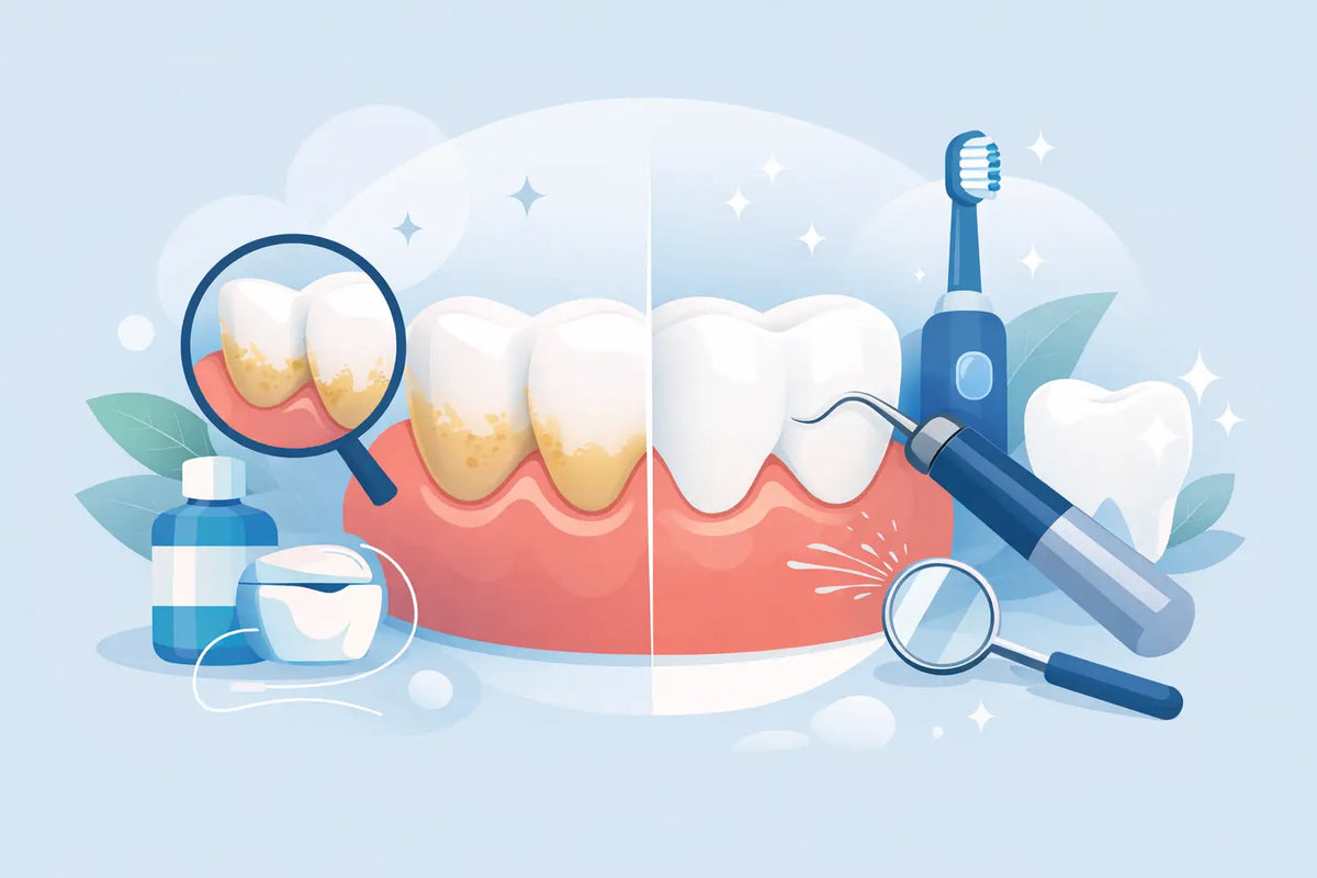 Comment enlever le tartre des dents ?