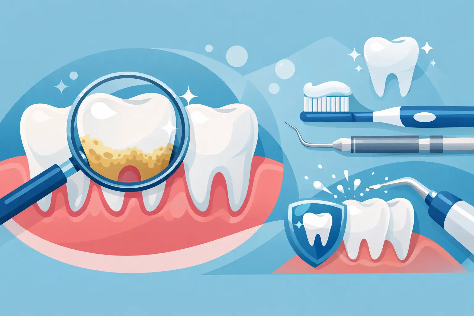 Solution efficace contre le tartre sur les dents