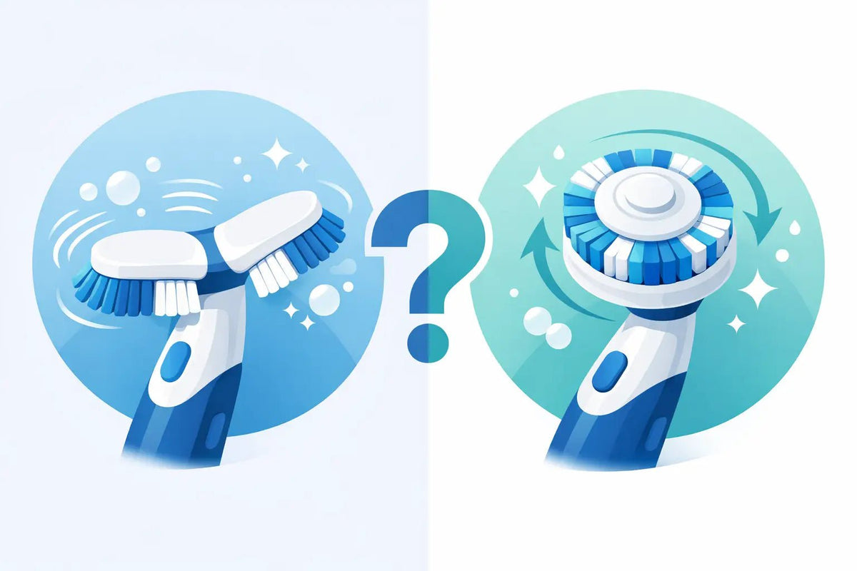 Brosse simultanée ou rotative ? - Y-Brush