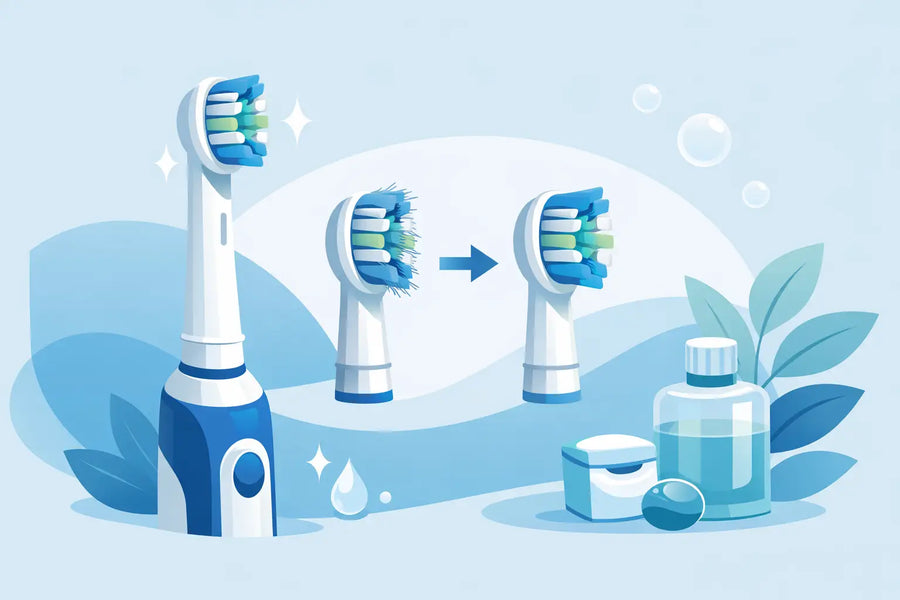 Pourquoi changer sa tête de brosse ?