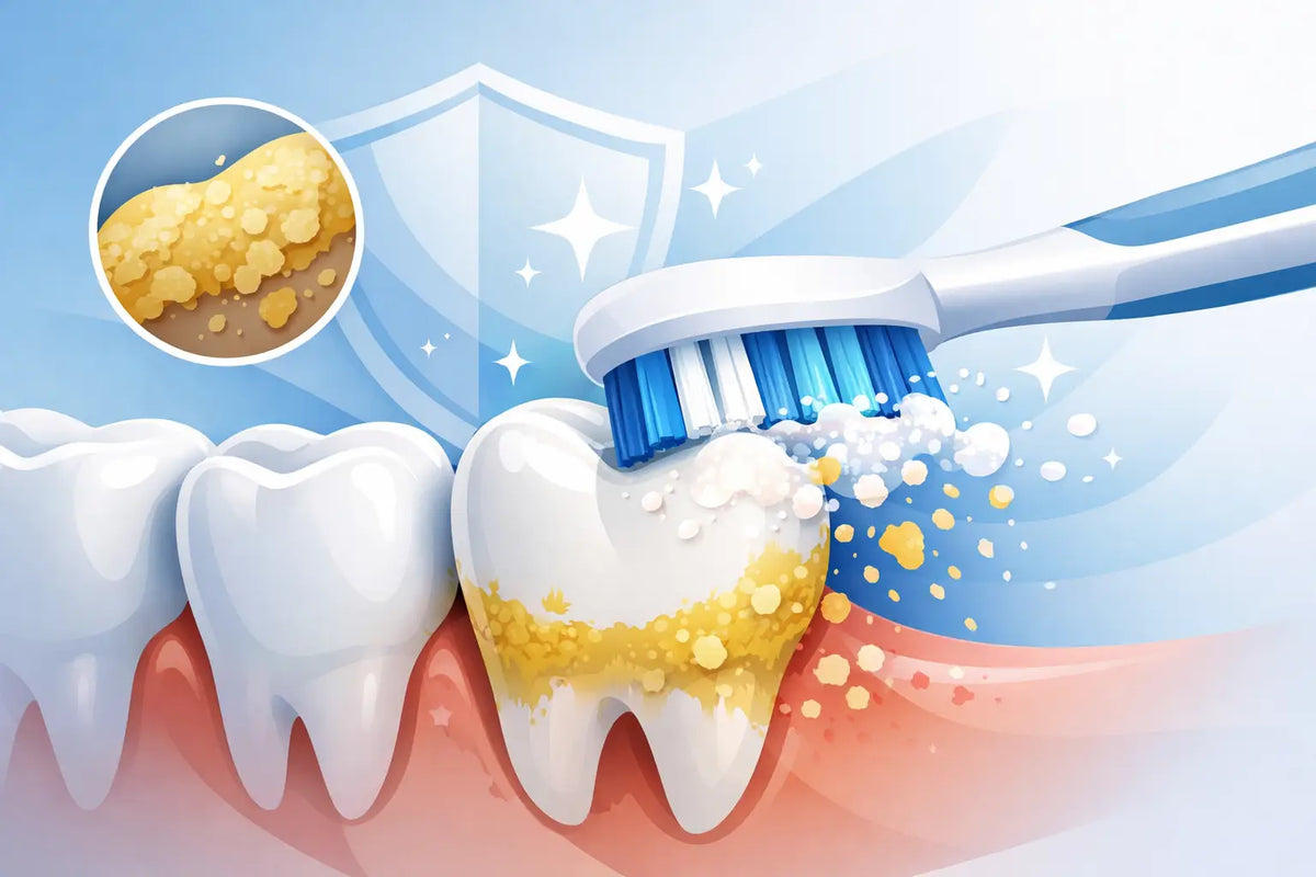 Brosse à dents efficace contre tartre