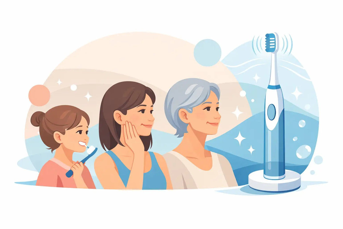 À quel âge utiliser une brosse sonique ? - Y-Brush