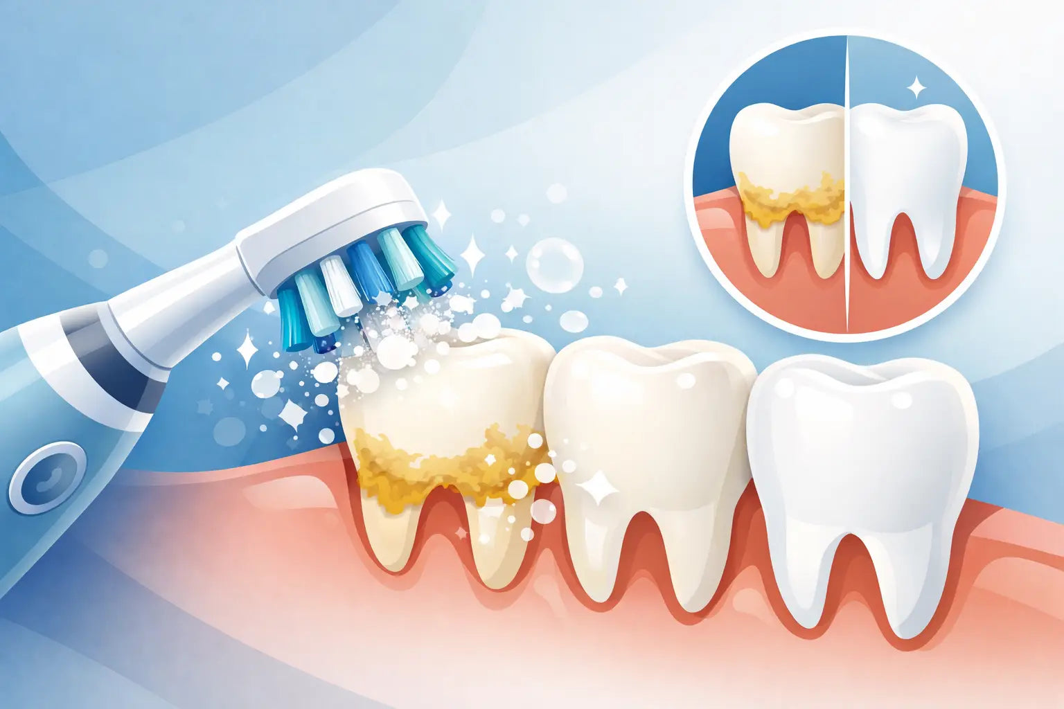 Brosse à dents pour enlever tartre, vraie solution ?