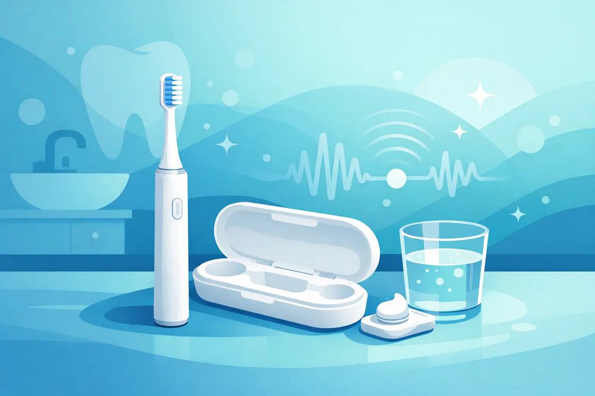 Test de brosse dentaire sonique compacte
