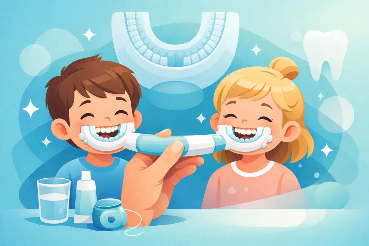 Avis brosse dentaire simultanée enfant - Y-Brush