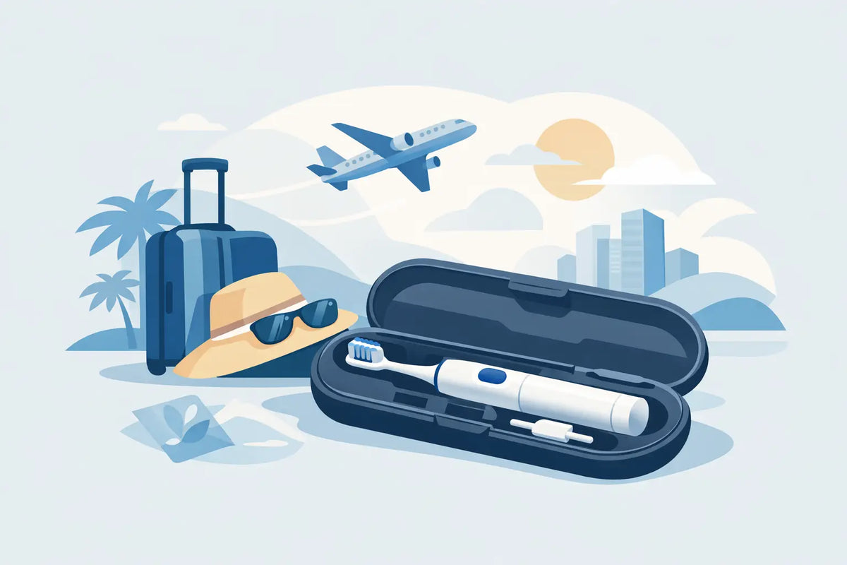 Brosse à dents électrique pour voyage