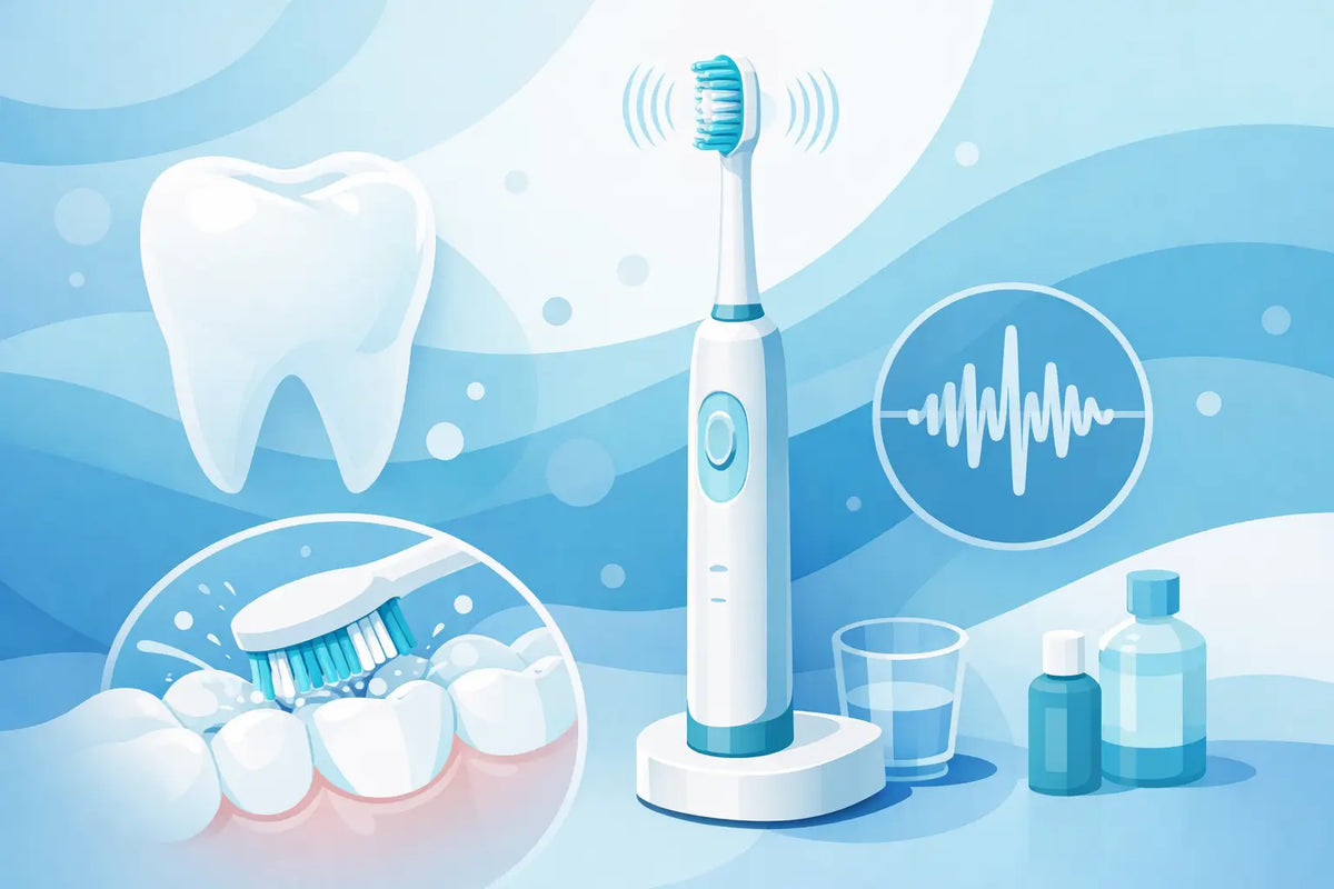 C’est quoi une brosse à dents sonique ?