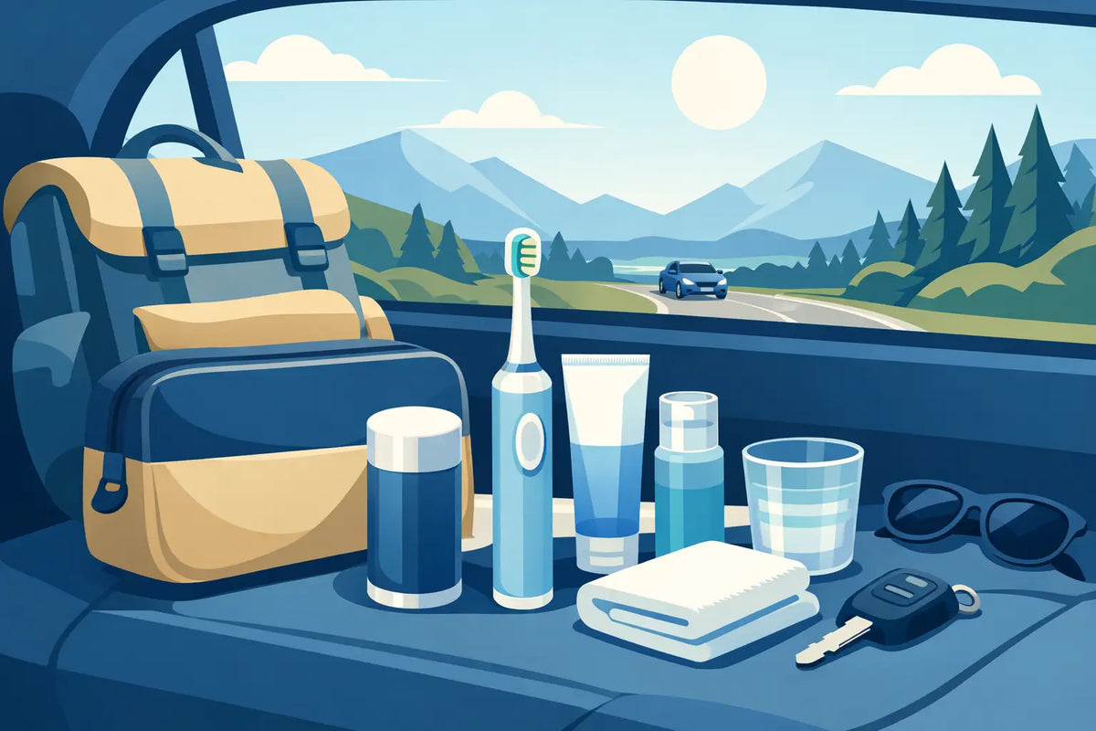 Brosse à dents road trip - le bon setup