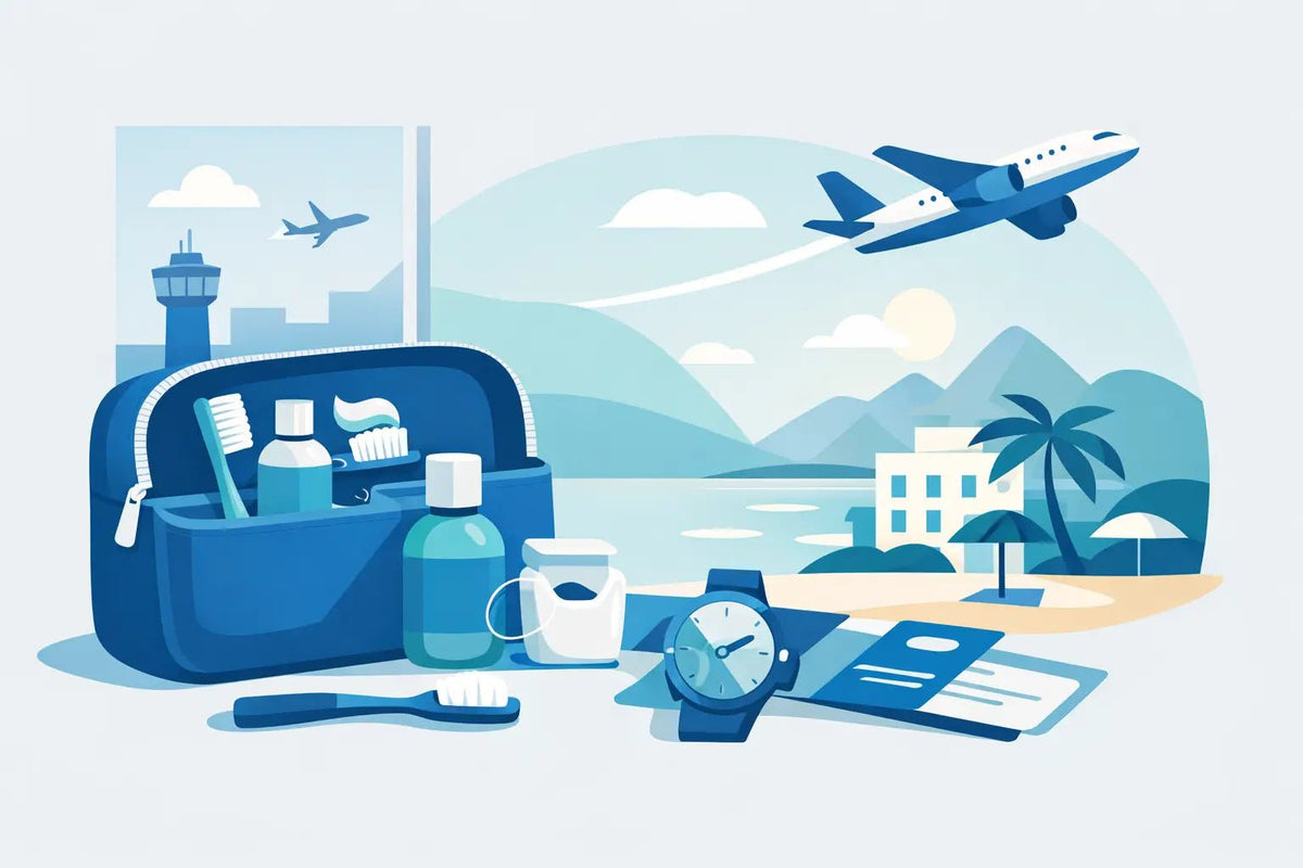 Routine dentaire en voyage sans perte de temps - Y-Brush
