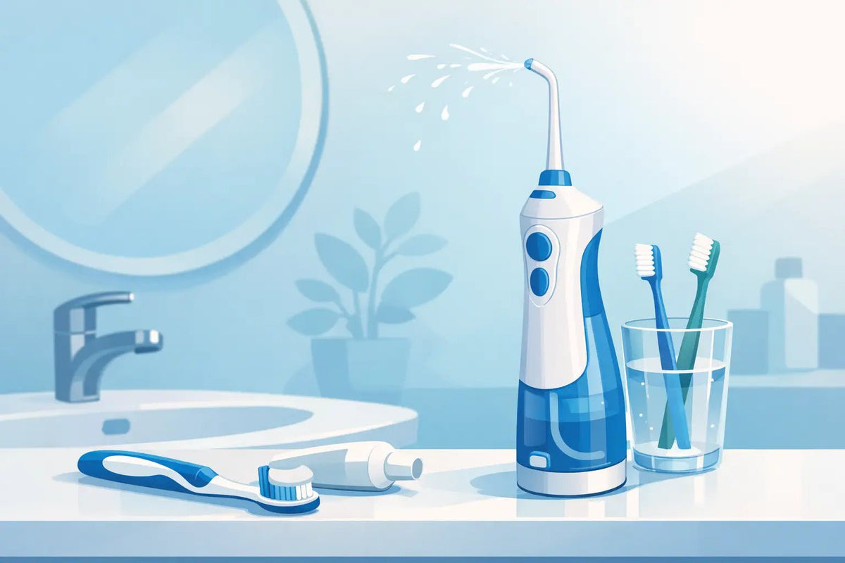 Utiliser un hydropulseur après brossage rapide - Y-Brush