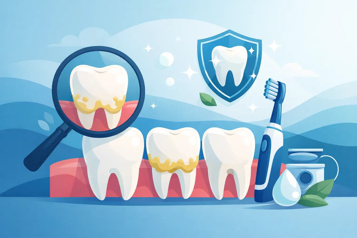 Tartre sur les dents - comment l’éviter - Y-Brush