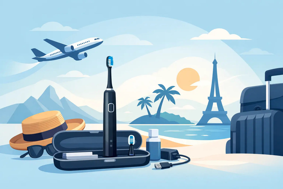 Brosse à dents longue autonomie pour voyage