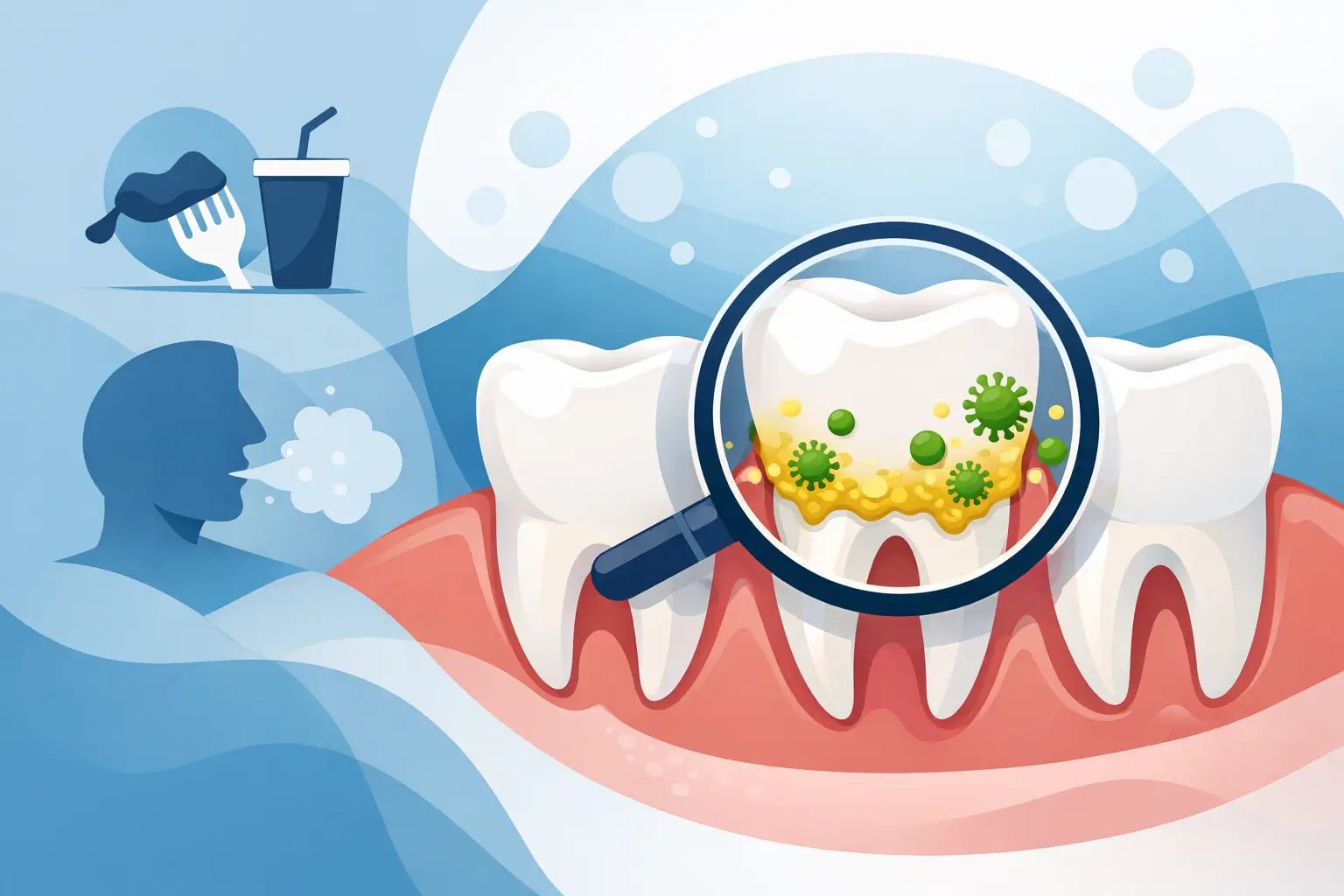 D'où vient le tartre sur les dents ? - Y-Brush