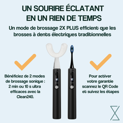 Brosse à dents électrique sonique Y-Brush Ultra