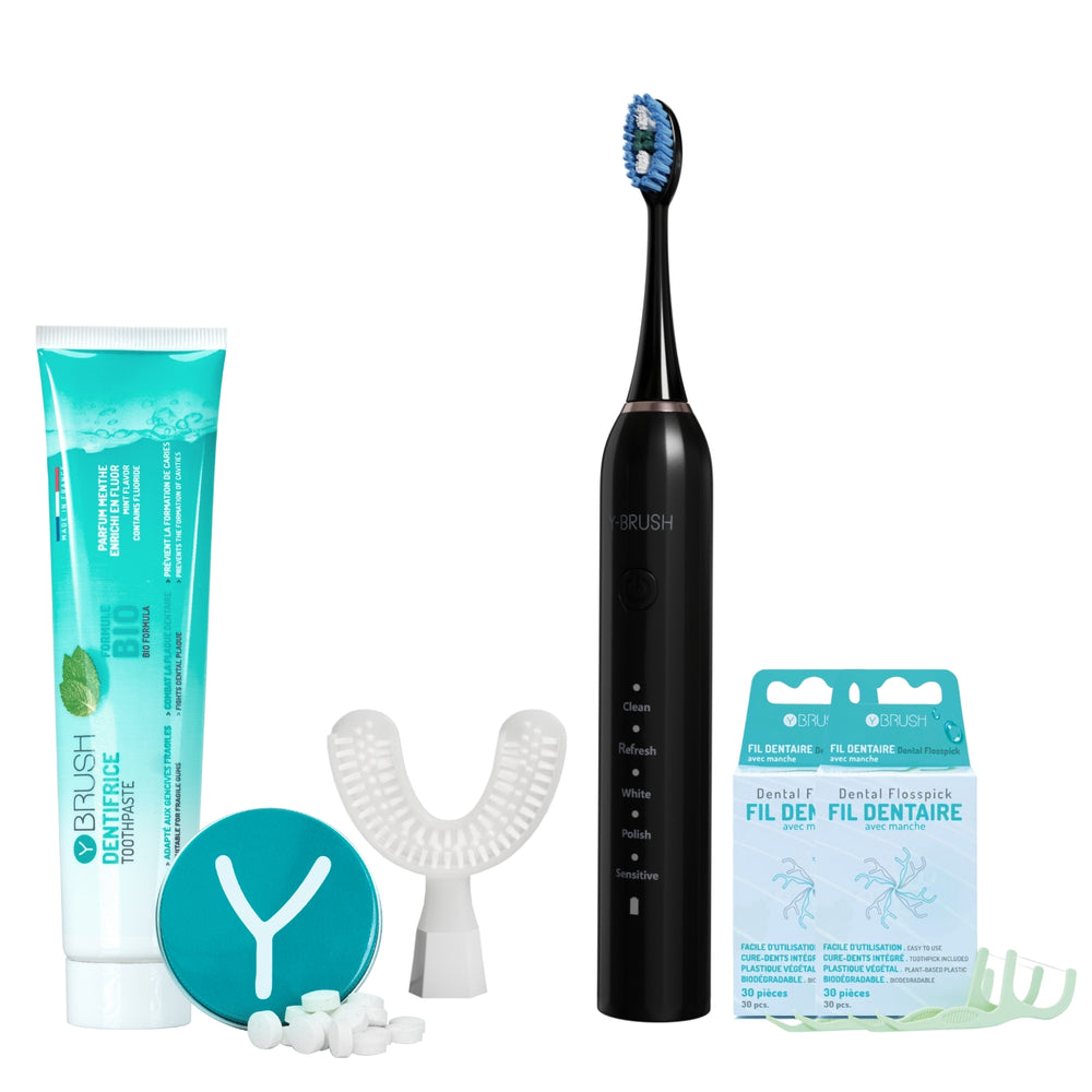 Y-Brush DuoBrush electric sonic toothbrush