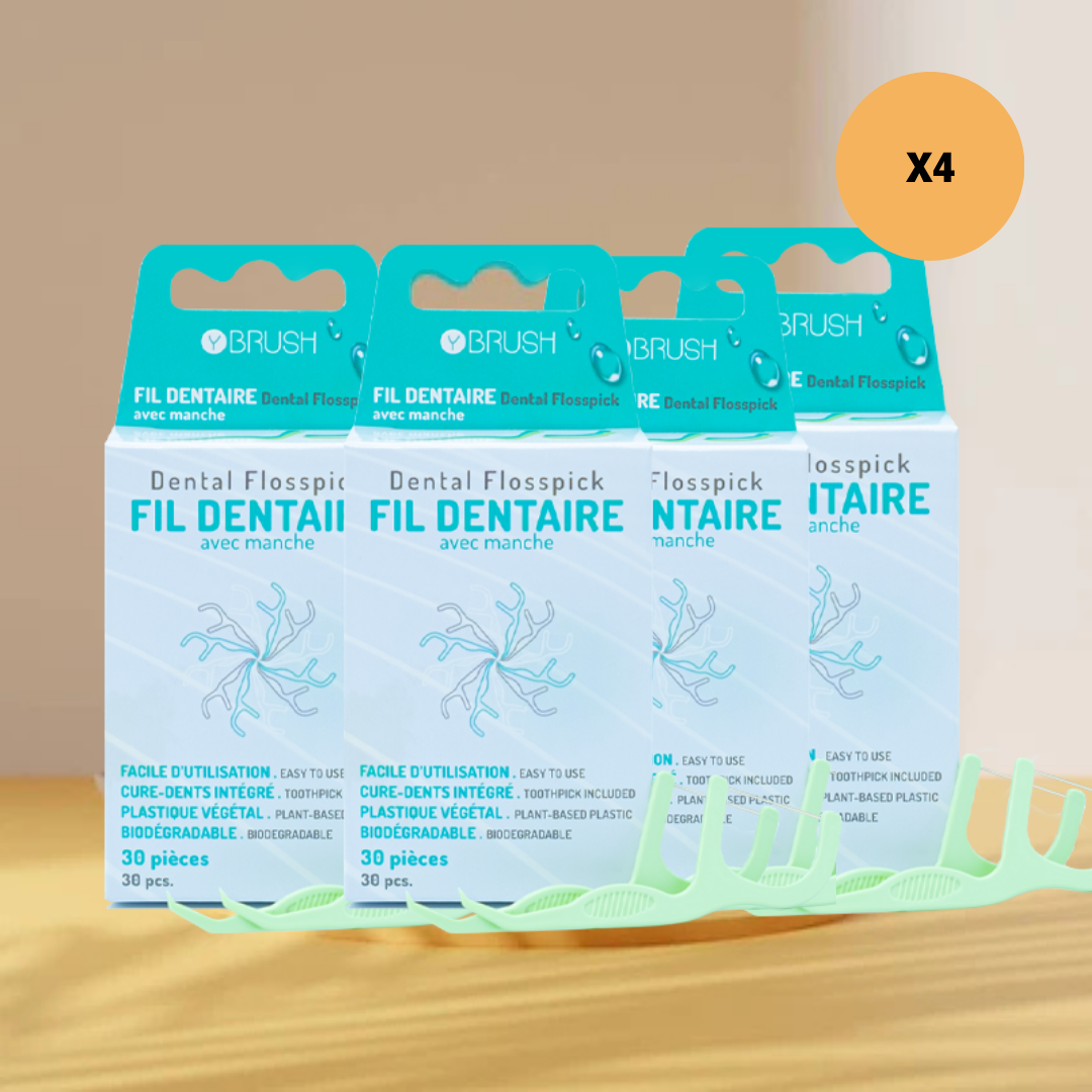 Dental Floss with Handle (box of 30)