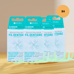 Dental Floss with Handle (box of 30)