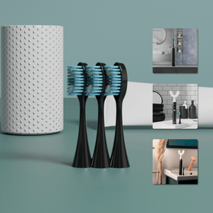 Têtes de brosse traditionnelles - pack de 3