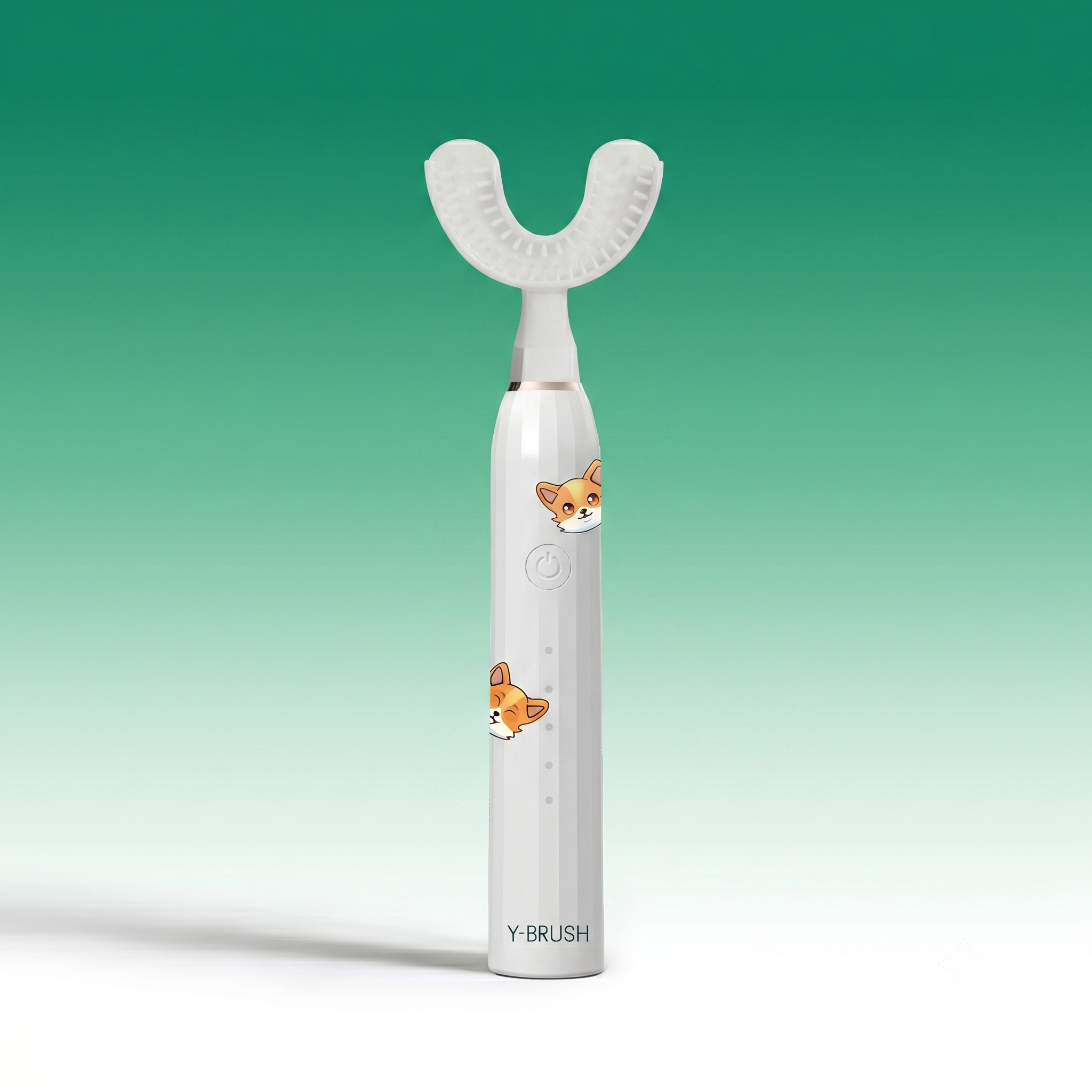 New Y-Brush KidsBrush Sonic Electric Toothbrush (4-12 years old)
