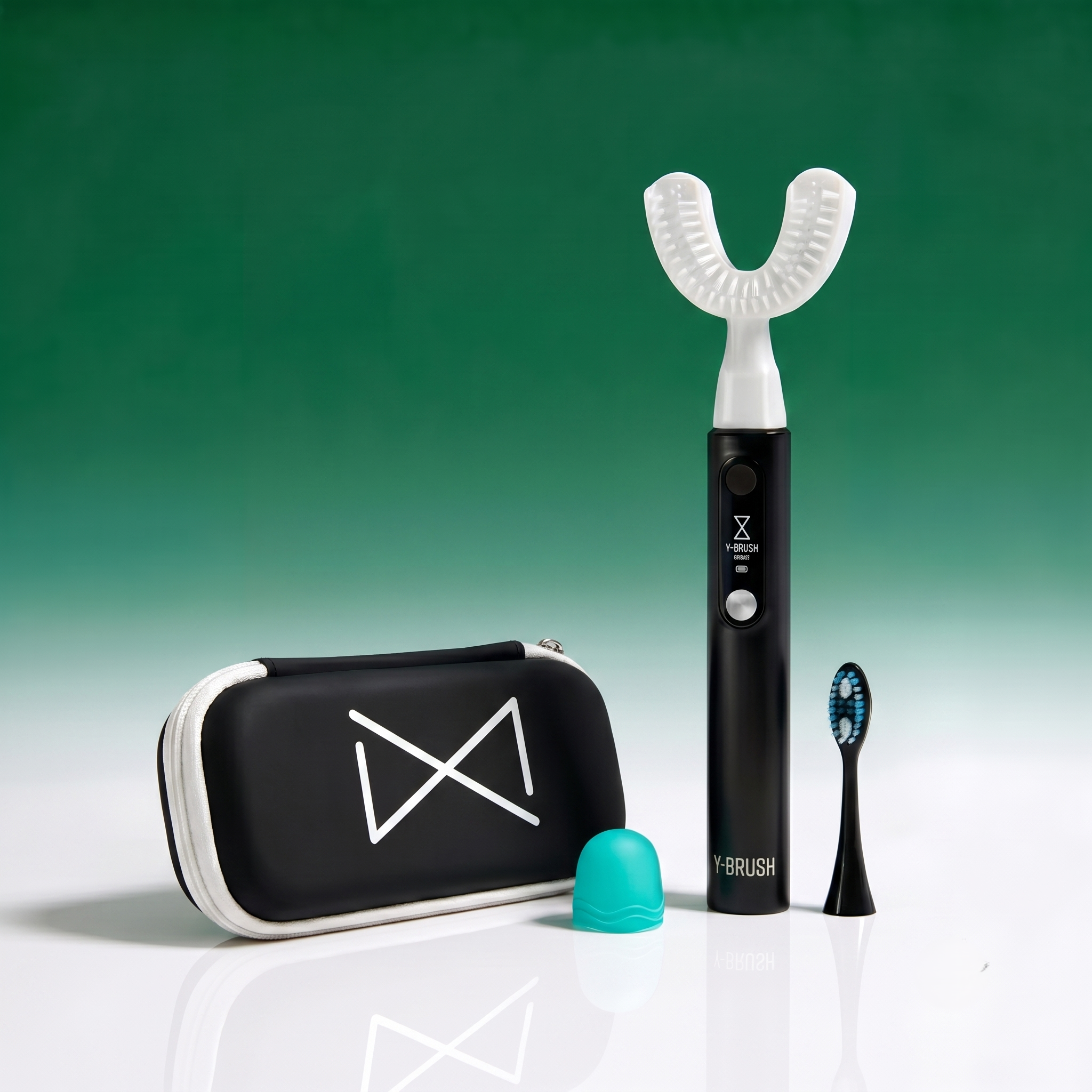 Y-Brush Ultra Premium - Electric Sonic Toothbrush for Adult with accessories