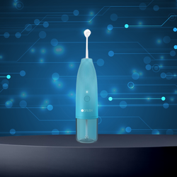 Hydro-Go Water Flosser with tongue scraper attachement