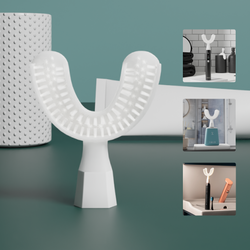 Tête de brosse Y-Brush Clean240 (remplacement) - Compatible Ultra, DuoBrush, Essential, KidsBrush, CleanMate