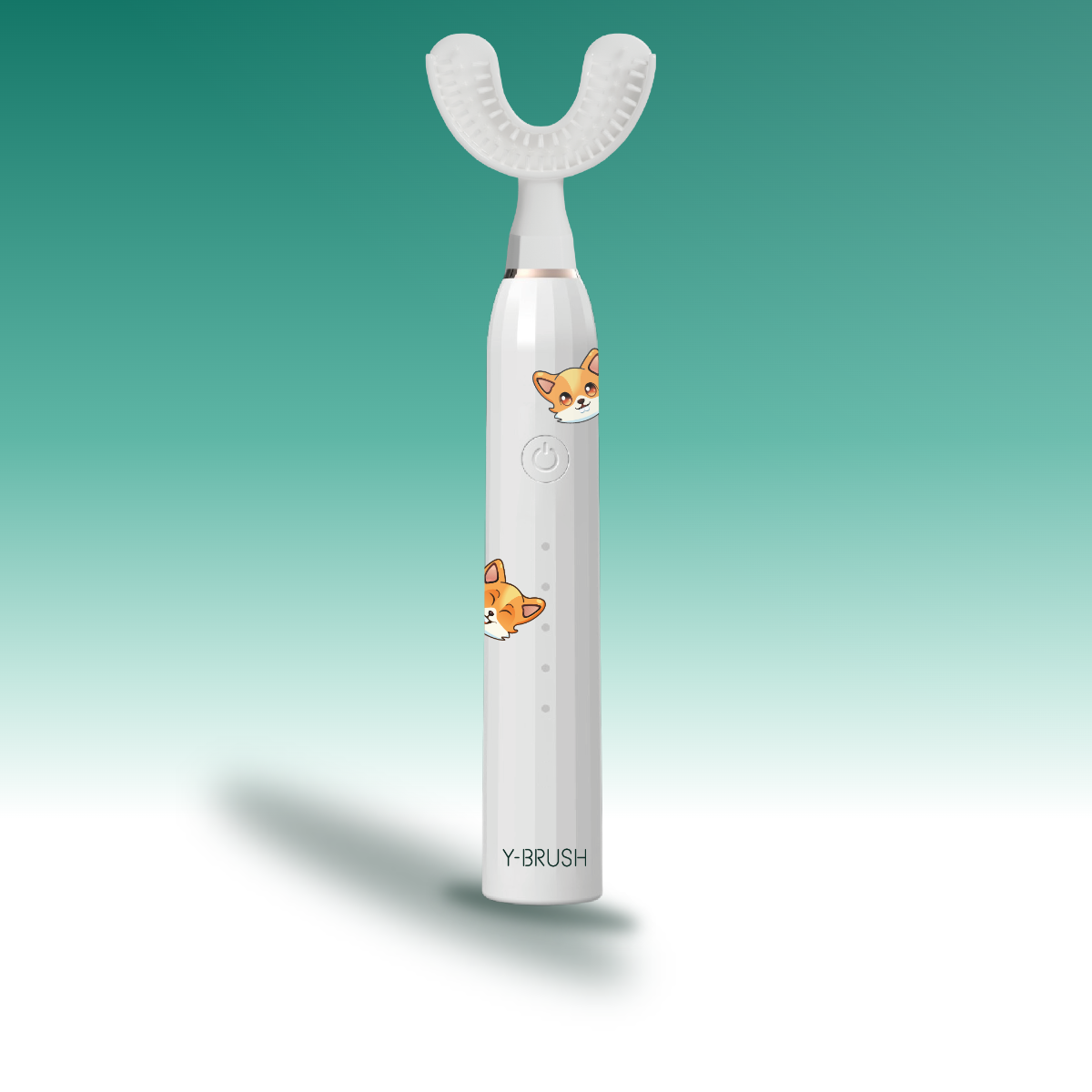 New Y-Brush KidsBrush Sonic Electric Toothbrush (4-12 years old)