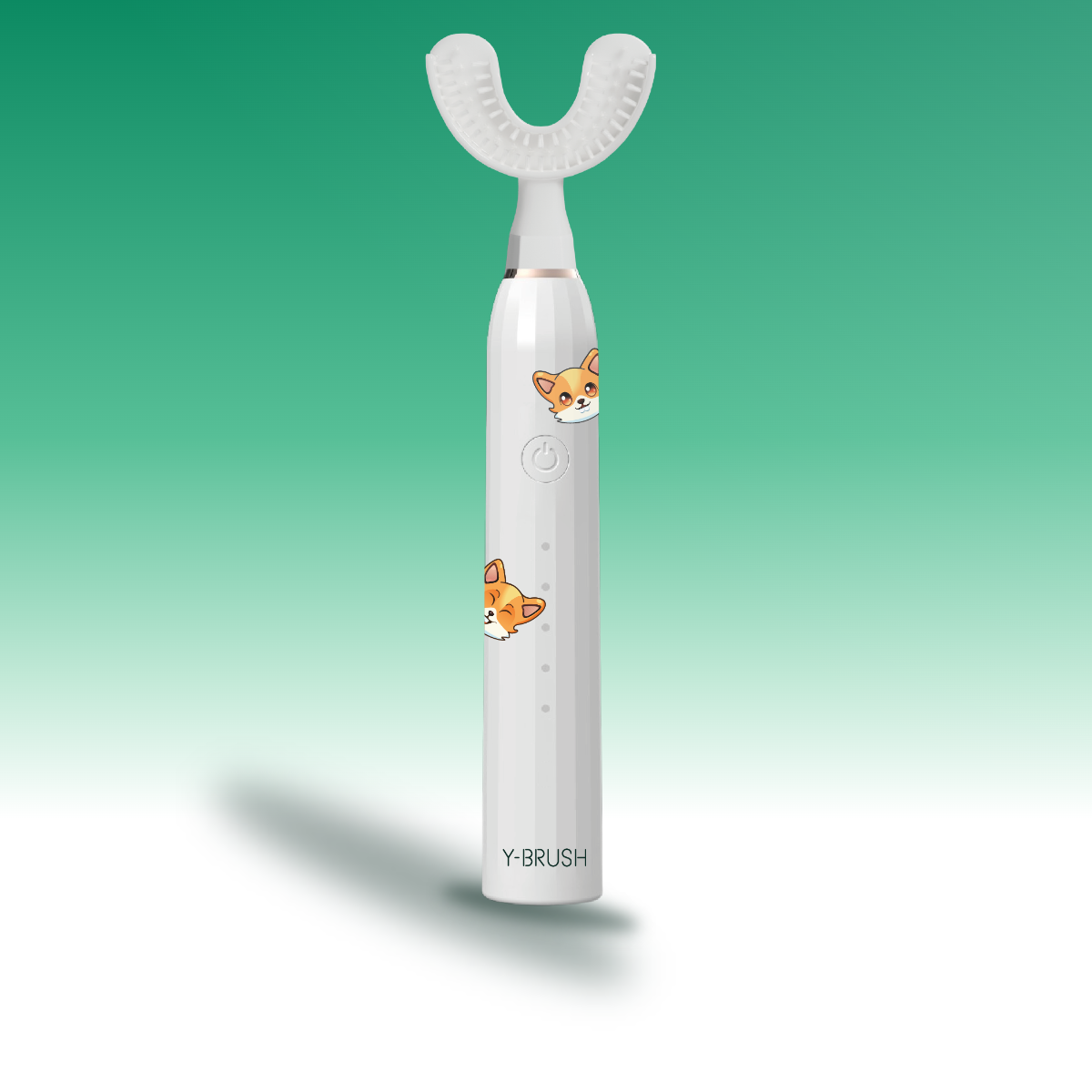 New Y-Brush KidsBrush Sonic Electric Toothbrush (4-12 years old)